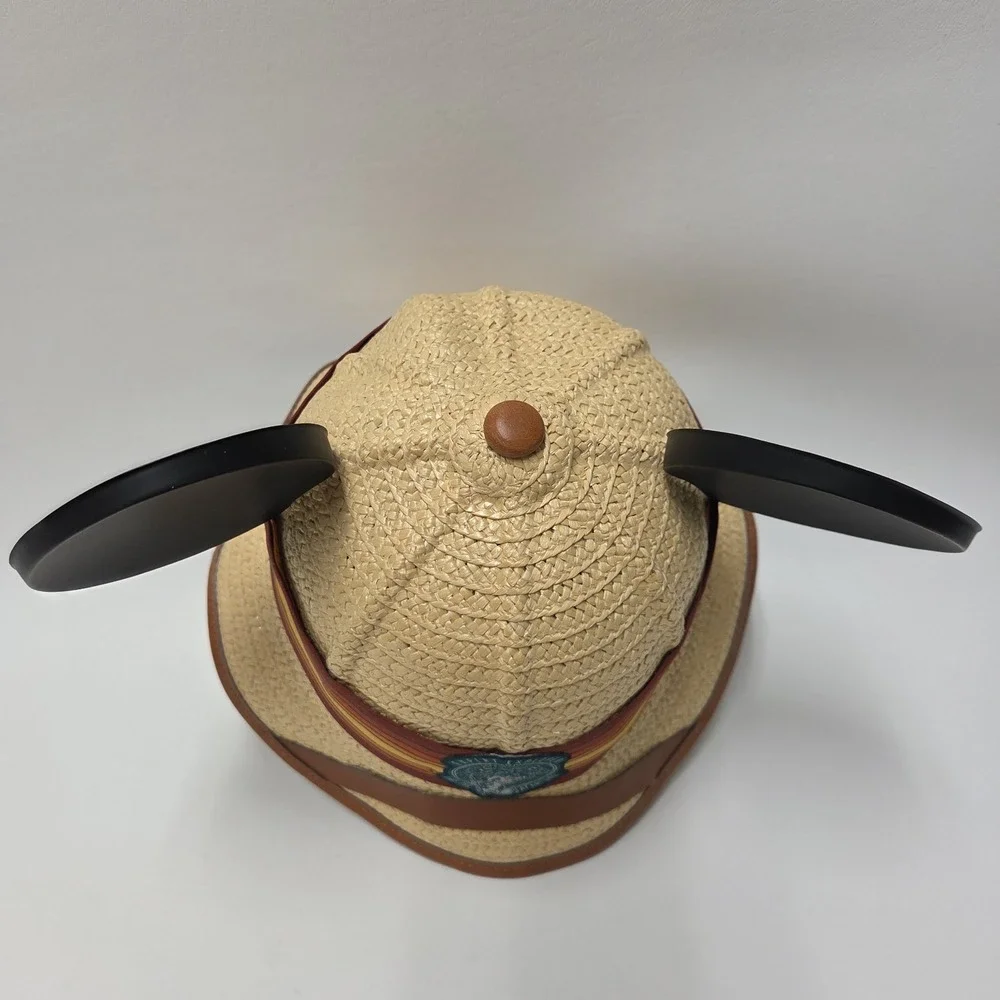 Disney Animal Kingdom Ears Hat Youth Safari Mickey Expert Explorer Straw Buckets